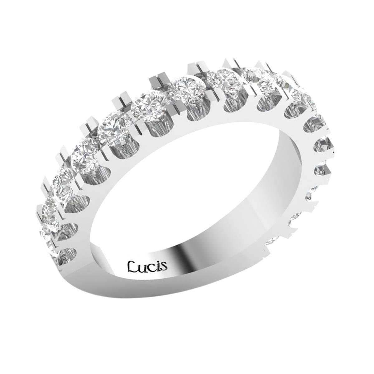 0.57 Karat Pırlanta Yarım Tur Yüzük L064703