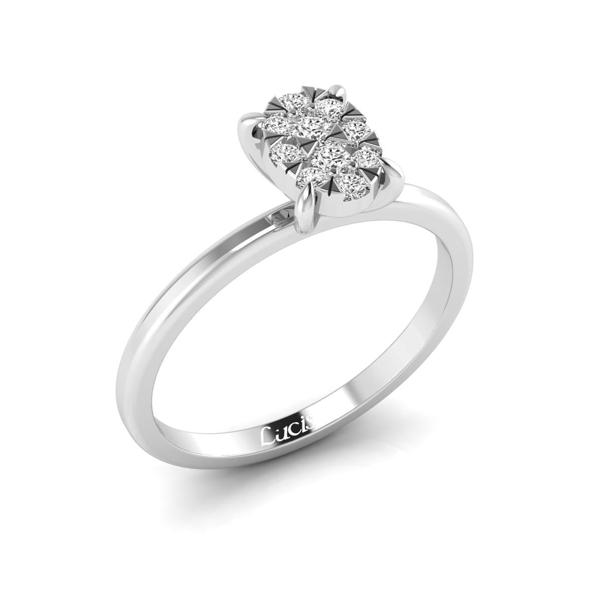 0.15 Karat Pırlanta Violet Yüzük L065884