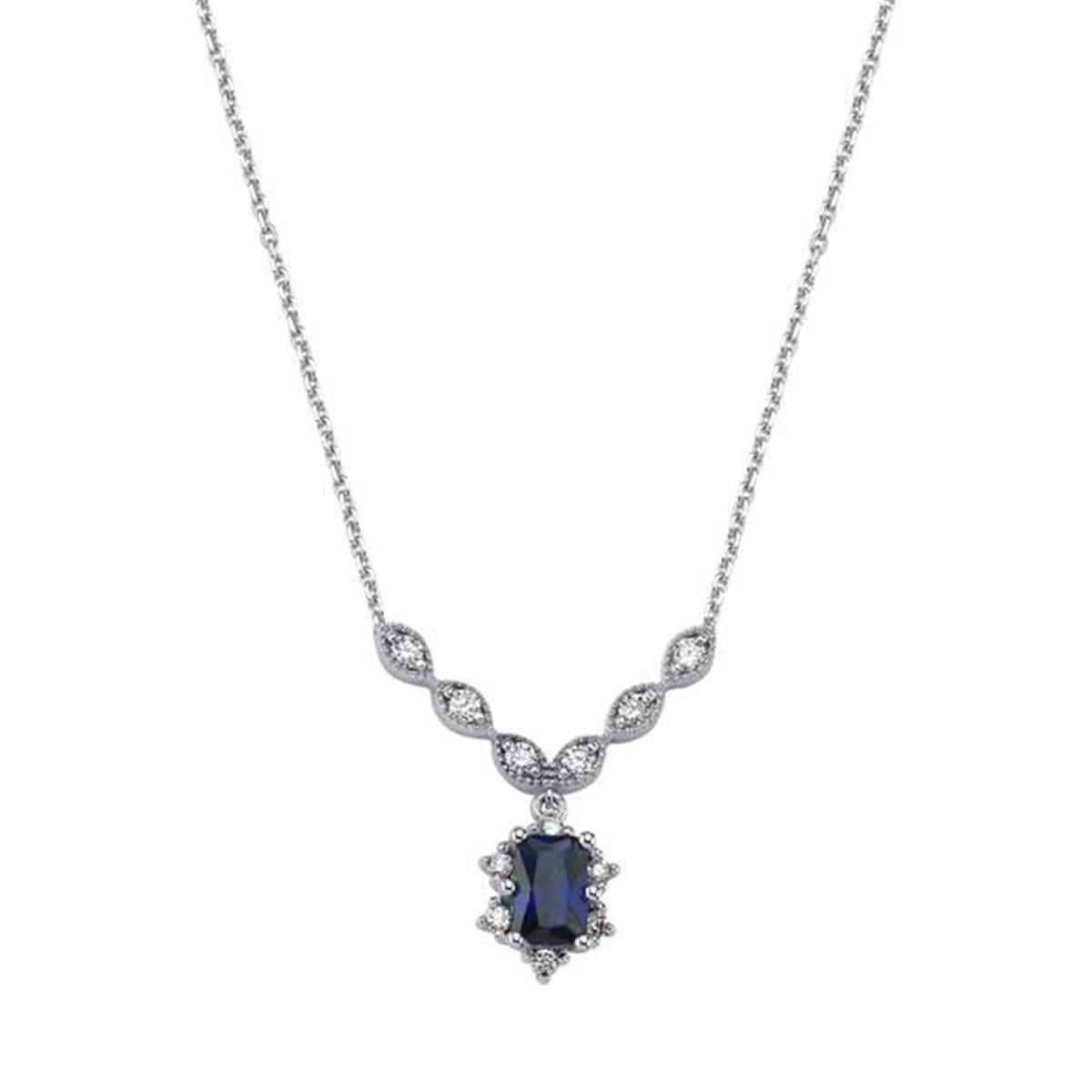 0.23 Karat Pırlanta Renkli Kolye L063634