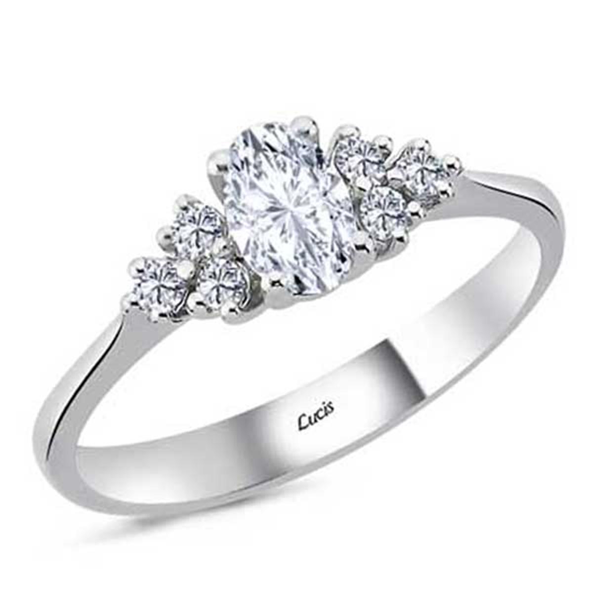 0.53 Karat Pırlanta Tasarım Yüzük L060133