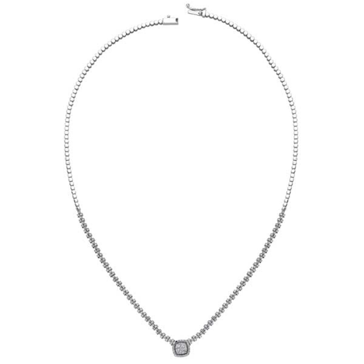 0.84 Karat Pırlanta Violet Gerdanlık L063059