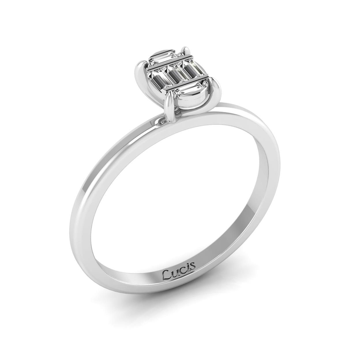 0.13 Karat Pırlanta Coronet Yüzük L065189