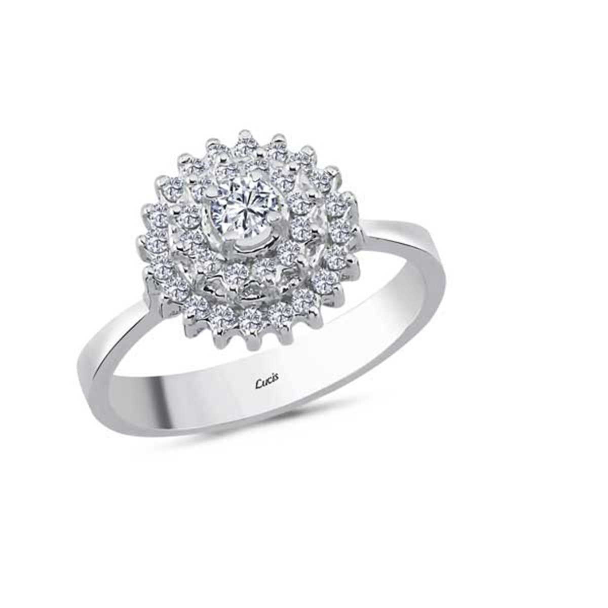 0.38 Karat Pırlanta Tasarım Yüzük L066132