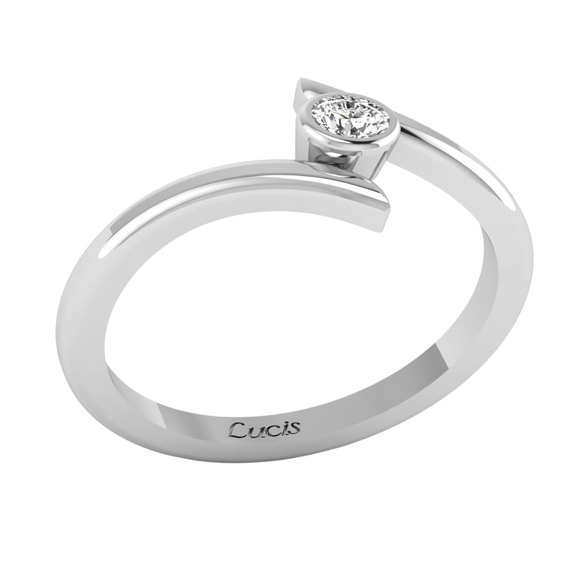 0.13 Karat Pırlanta Tektaş Yüzük L057236