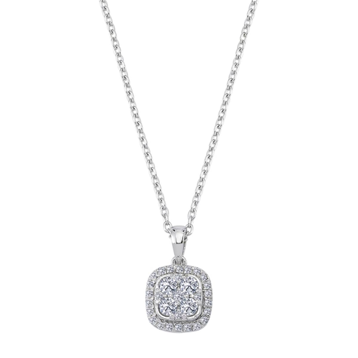 0.43 Karat Pırlanta Violet Kolye L063496