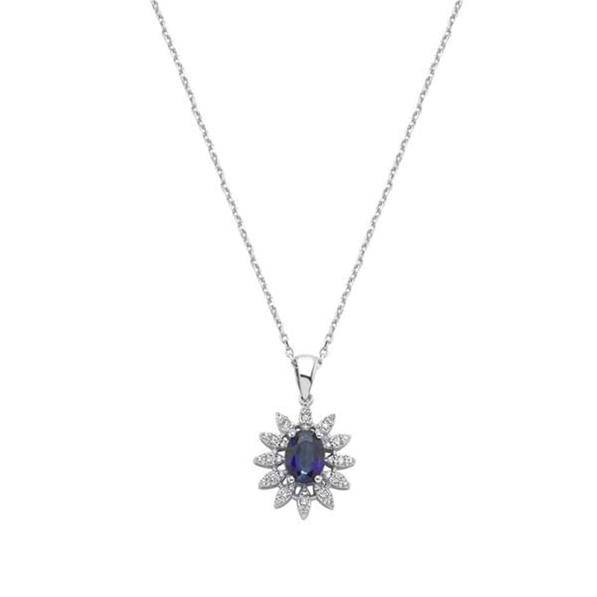 0.47 Karat Pırlanta Violet Kolye L063828