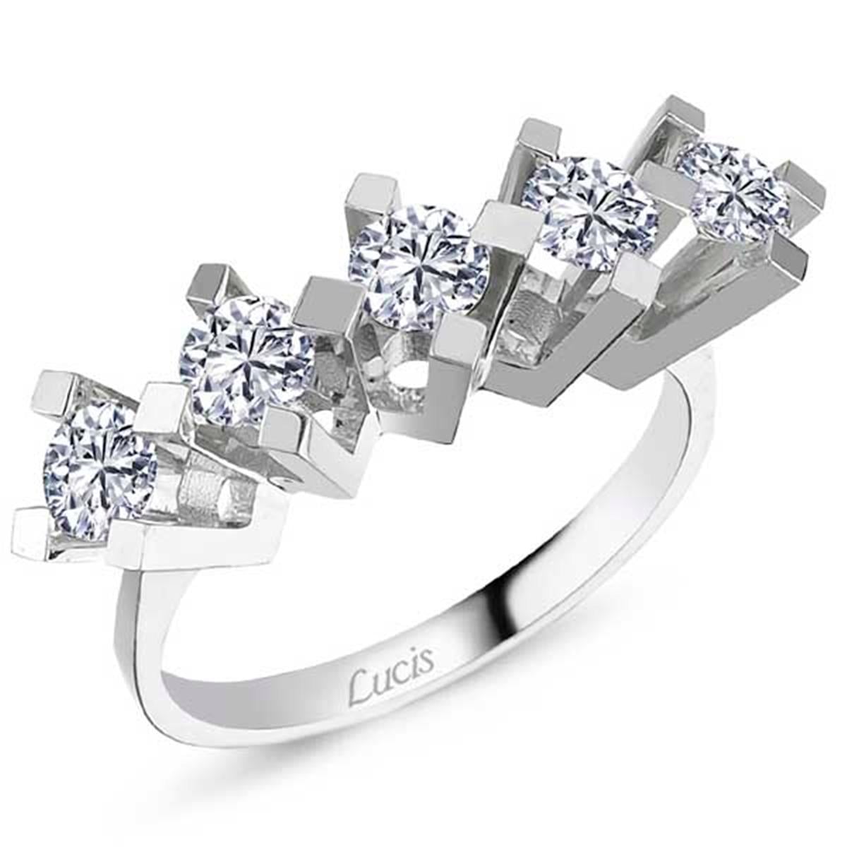 1.22 Karat Pırlanta Beştaş Yüzük L061949