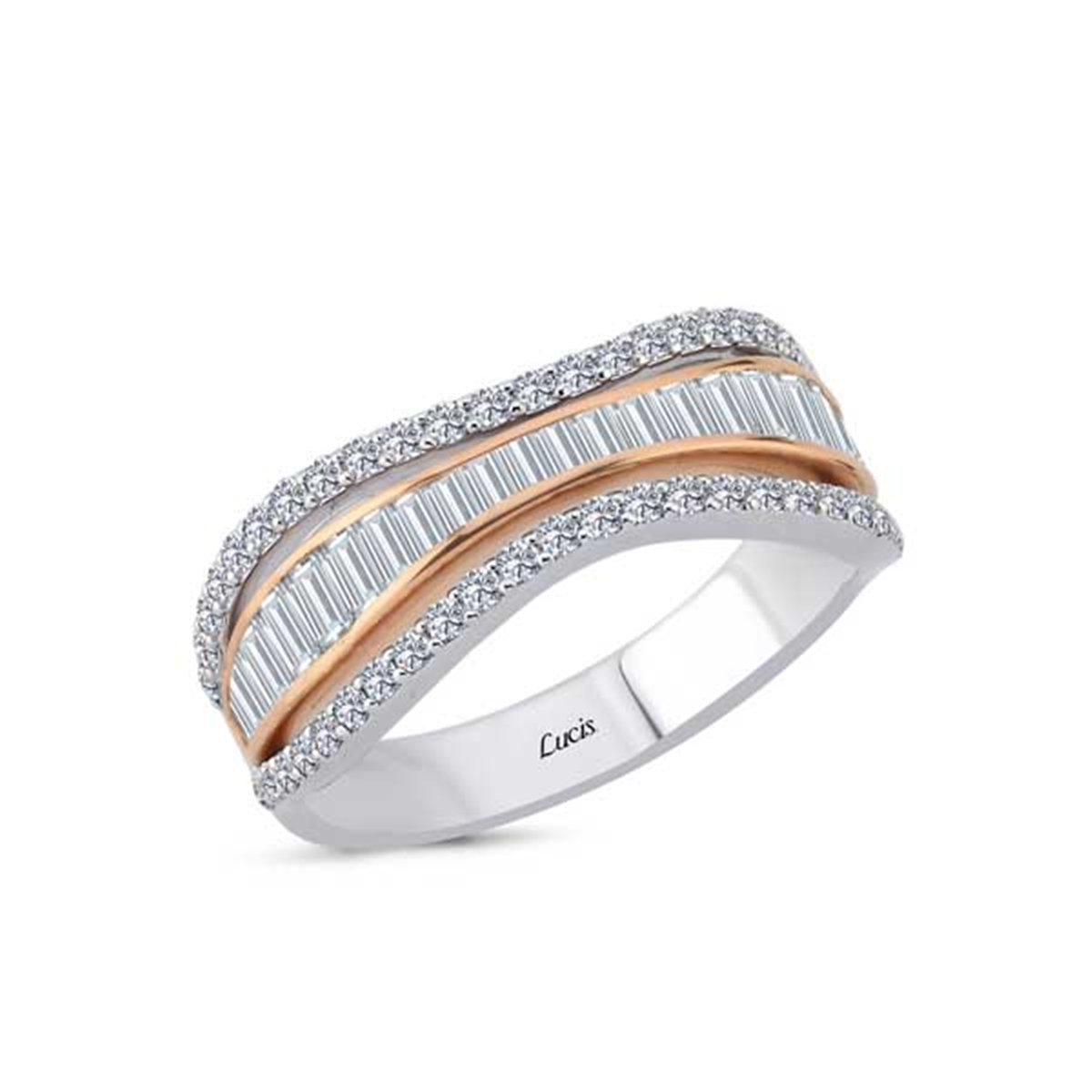 1.00 Karat Pırlanta Baget Yüzük L064330