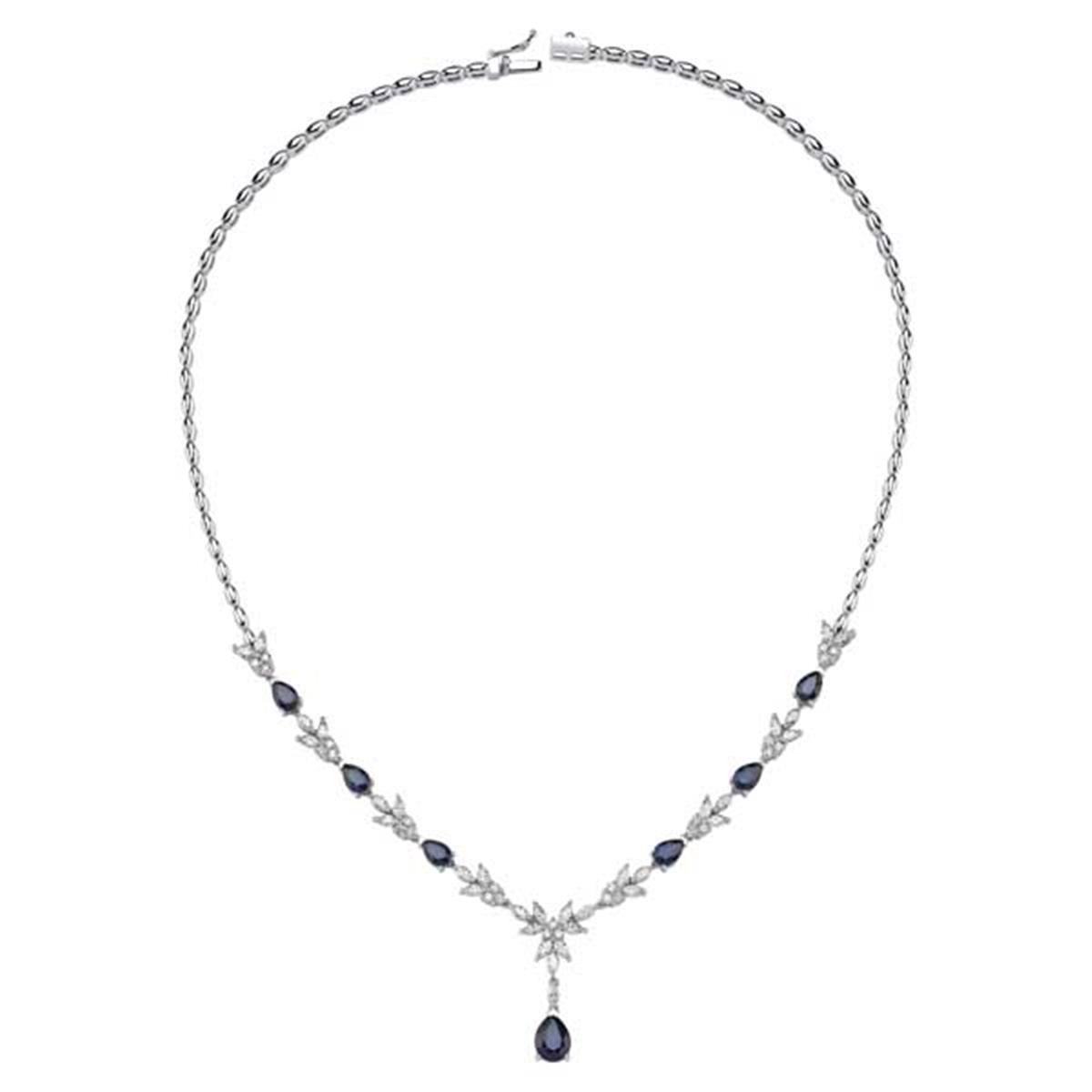 2.63 Karat Pırlanta Renkli Gerdanlık L062930