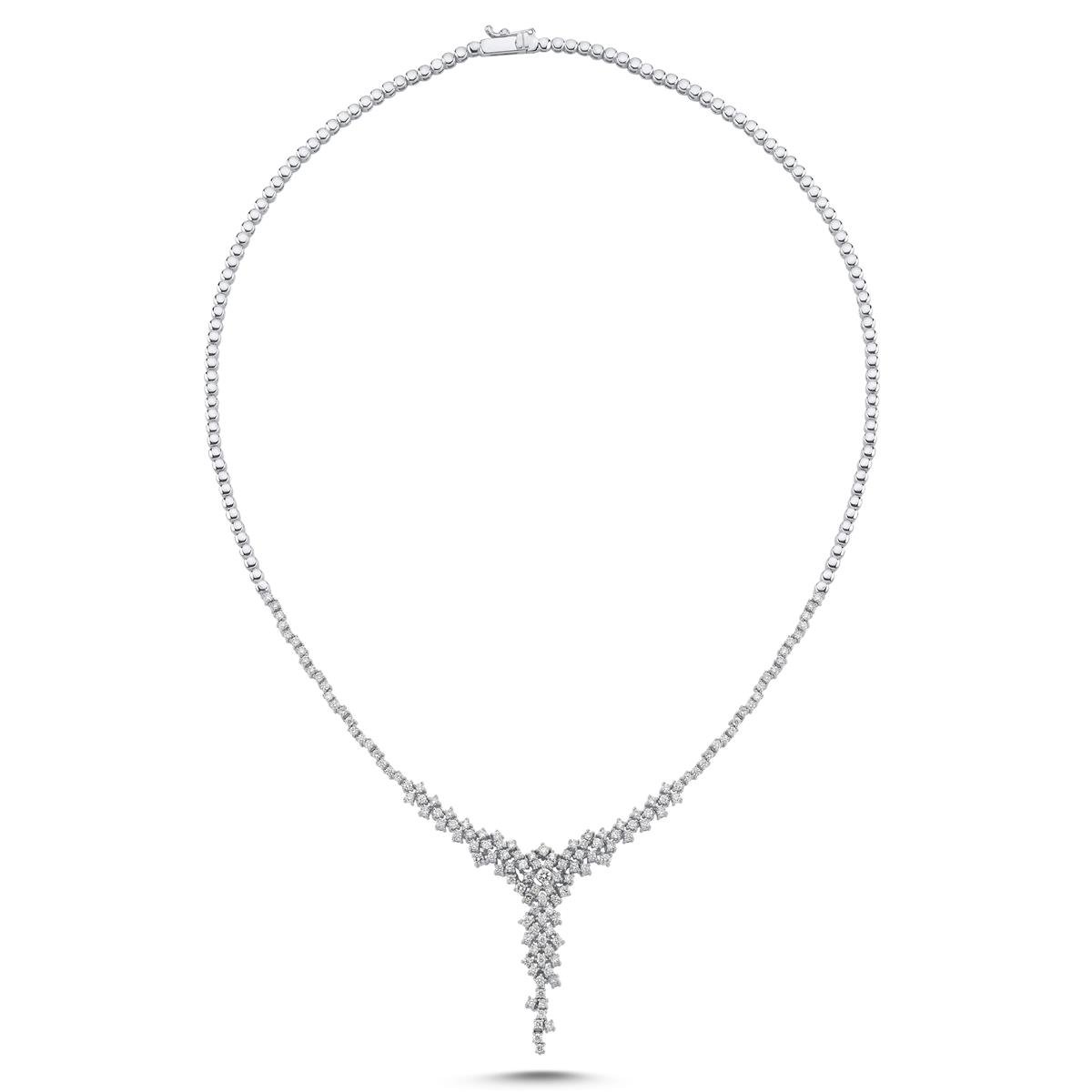 2.24 Karat Pırlanta Suyolu Gerdanlık L060582