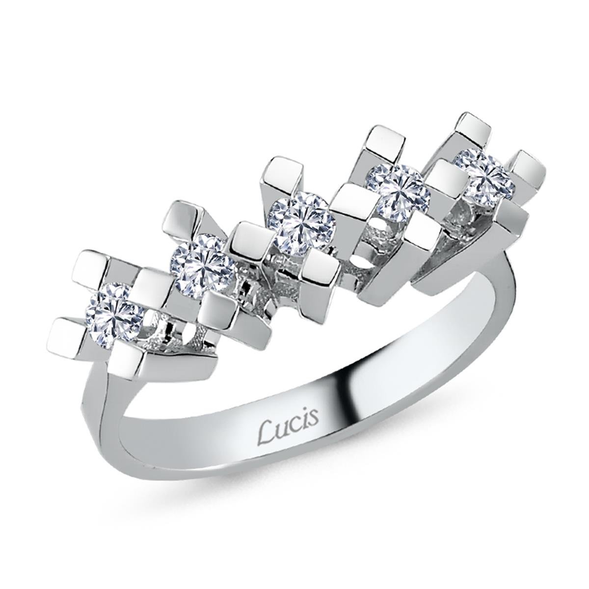 2.50 Karat Pırlanta Beştaş Yüzük V009743