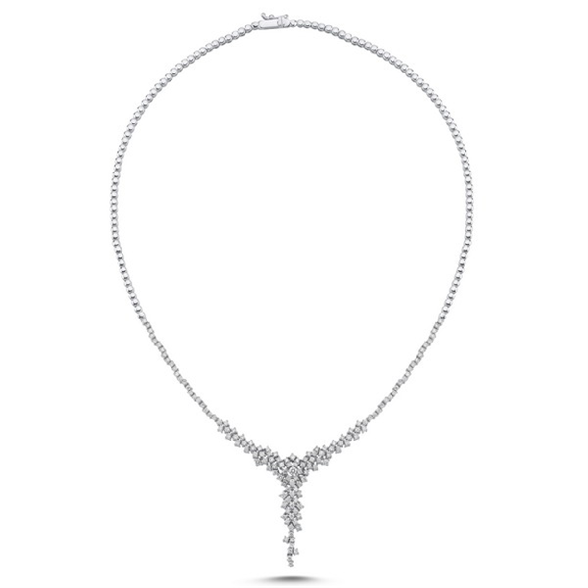 2.24 Karat Pırlanta Tasarım Gerdanlık L060582