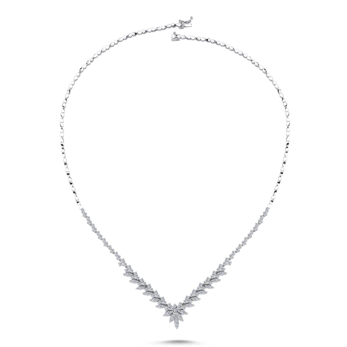 2.04 Karat Pırlanta Tasarım Gerdanlık L062916