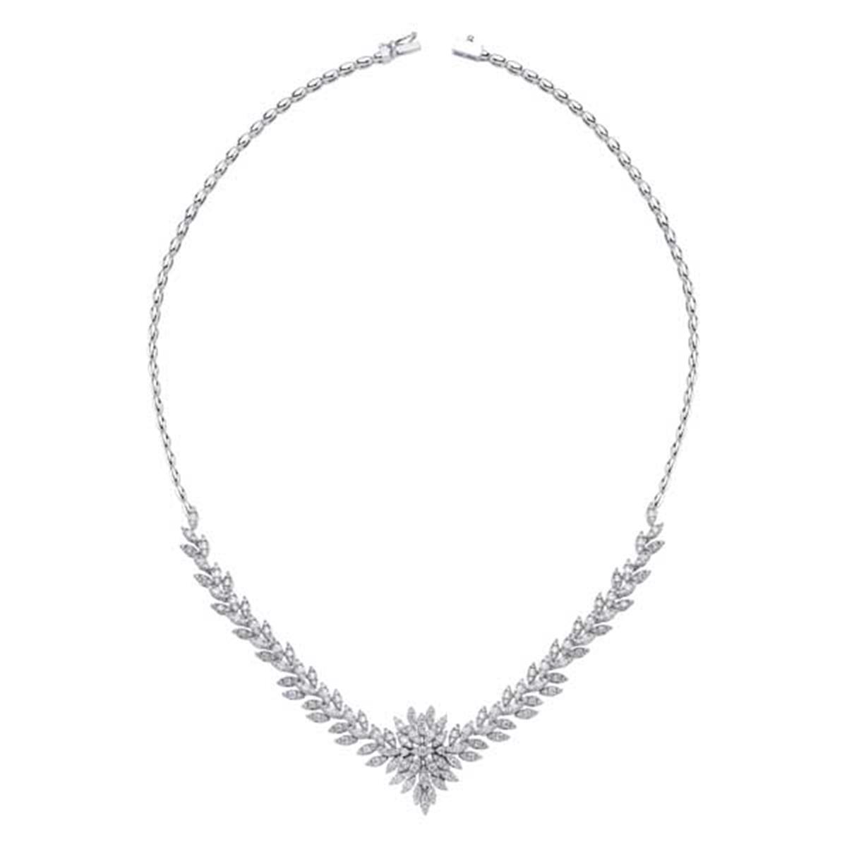 3.46 Karat Pırlanta Tasarım Gerdanlık L063046