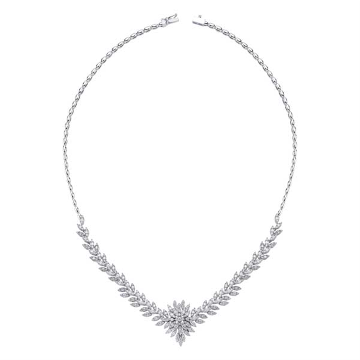 3.46 Karat Pırlanta Tasarım Gerdanlık L063046