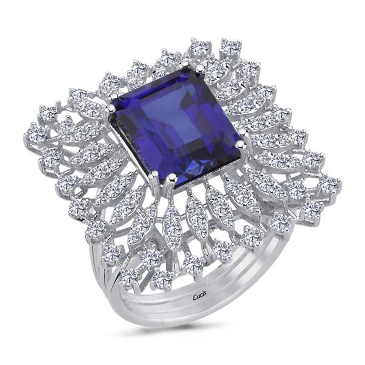 8.89 Karat Pırlanta Renkli Yüzük L063246