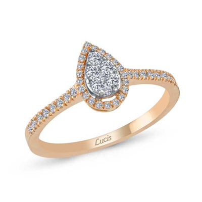 0.45 Karat Pırlanta Violet Yüzük L066628