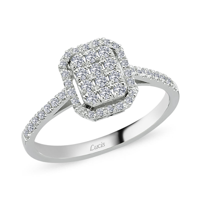 0.25 Karat Pırlanta Violet Yüzük L063910