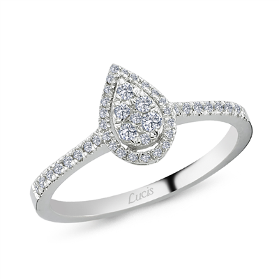 0.26 Karat Pırlanta Violet Yüzük L066557