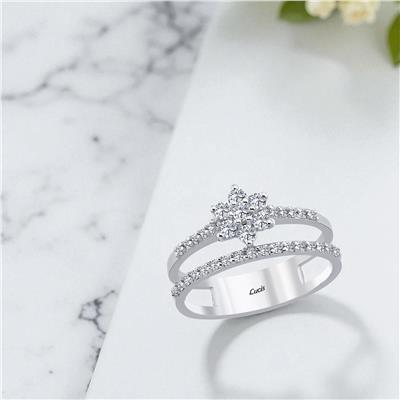 0.47 Karat Pırlanta Tasarım Yüzük L054340