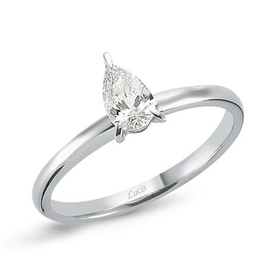 0.46 Karat Pırlanta Tektaş Yüzük V008435