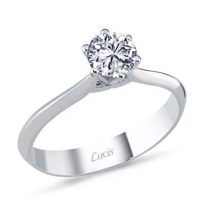 0.50 Karat Pırlanta Tektaş Yüzük V010265