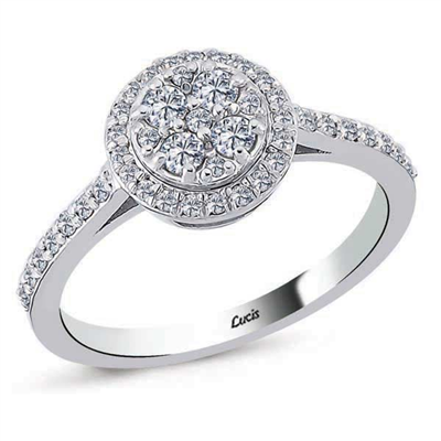 0.33 Karat Pırlanta Violet Yüzük L064097
