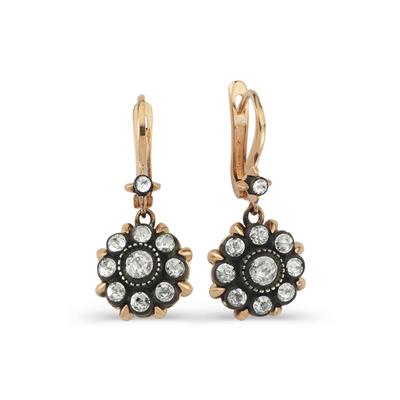 0.57 Karat Elmas Gül Küpe L050865