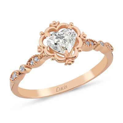 0.55 Karat Pırlanta Tasarım Yüzük L059382