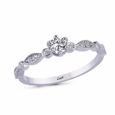 0.23 Karat Pırlanta Tektaş Yüzük L059406