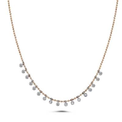 0.38 Karat Pırlanta Tasarım Kolye L058867