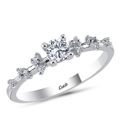 0.23 Karat Pırlanta Tasarım Yüzük L059253
