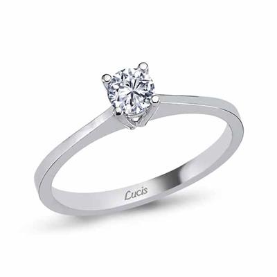 0.24 Karat Pırlanta Tektaş Yüzük V005615