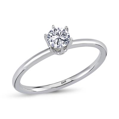 0.80 Karat Pırlanta Tektaş Yüzük V008091