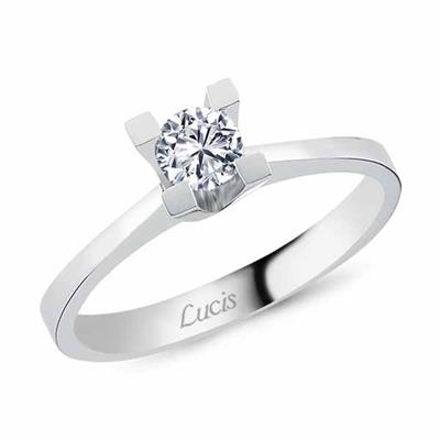 0.23 Karat Pırlanta Tektaş Yüzük V008871