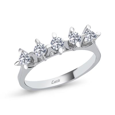 0.62 Karat Pırlanta Beştaş Yüzük L055186