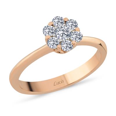 0.48 Karat Pırlanta Violet Yüzük L059764