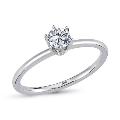 0.80 Karat Pırlanta Tektaş Yüzük V008091