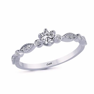 0.23 Karat Pırlanta Tektaş Yüzük L059406