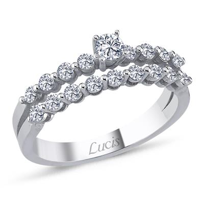 0.54 Karat Pırlanta Tasarım Yüzük L059690