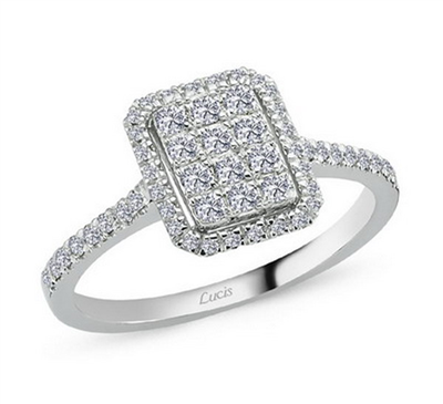 0.30 Karat Pırlanta Violet Yüzük L064196