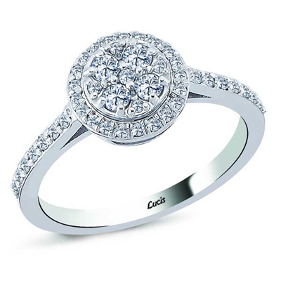 0.33 Karat Pırlanta Violet Yüzük L064097