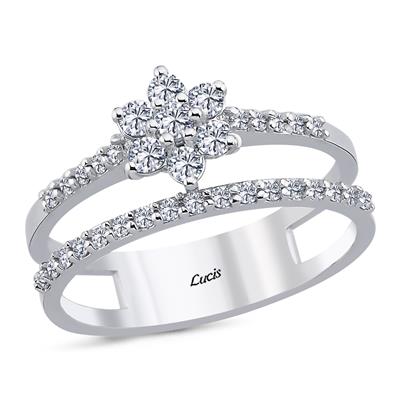 0.47 Karat Pırlanta Tasarım Yüzük L054340