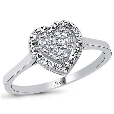 0.14 Karat Pırlanta Violet Yüzük L064178