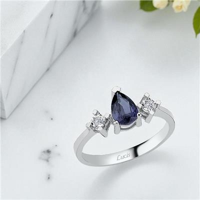 0.98 Karat Pırlanta Renkli Yüzük L059676