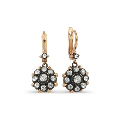 0.57 Karat Elmas Gül Küpe L050865