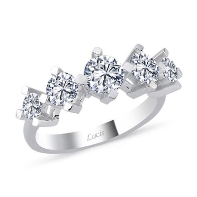 1.48 Karat Pırlanta Beştaş Yüzük L058736