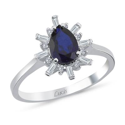 1.09 Karat Pırlanta Renkli Yüzük L059430