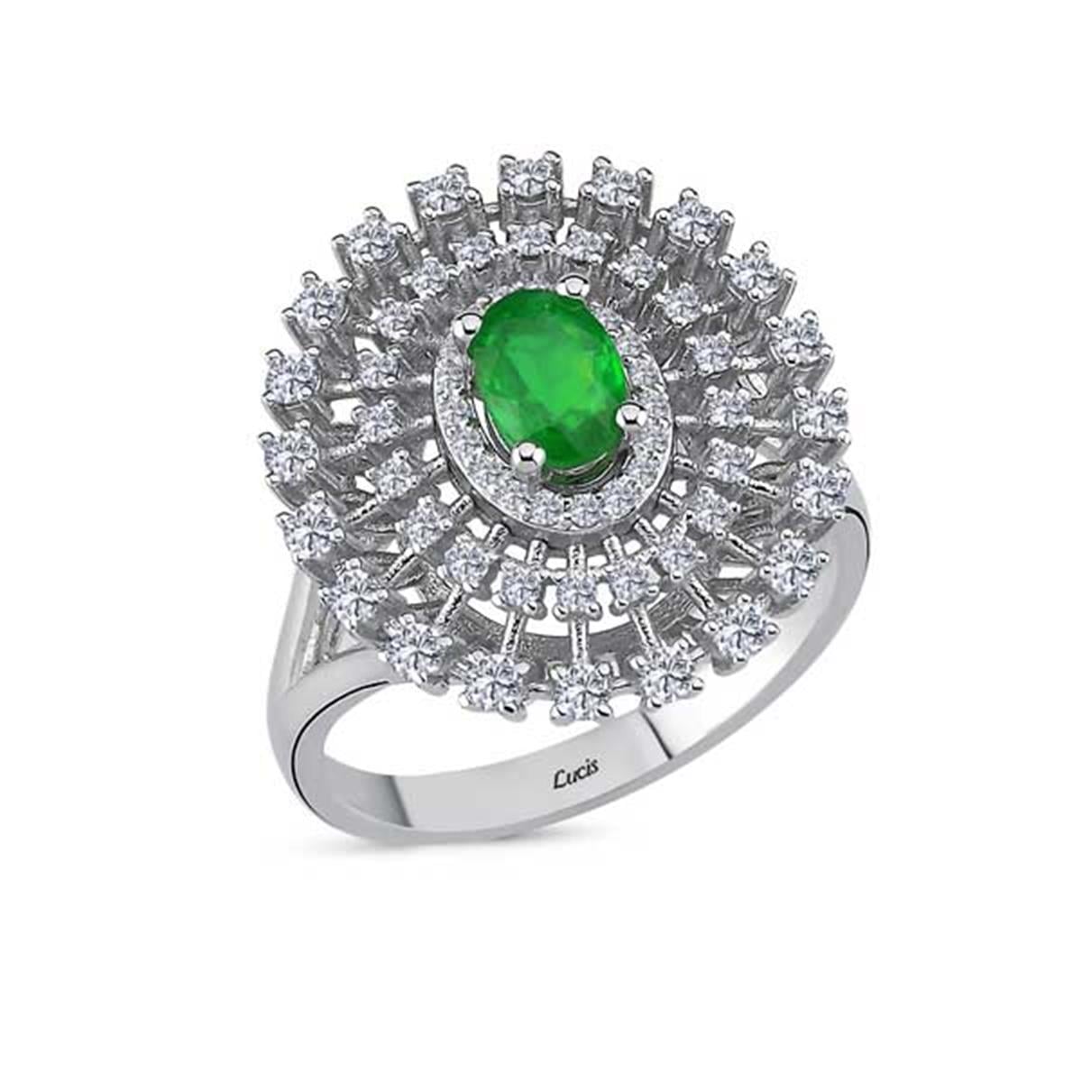 0.48 Karat Pırlanta Renkli Yüzük L064537