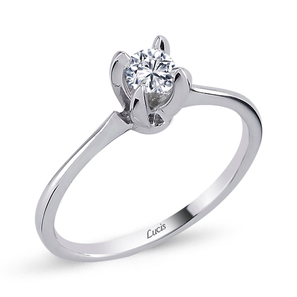 0.24 Karat Pırlanta Tektaş Yüzük